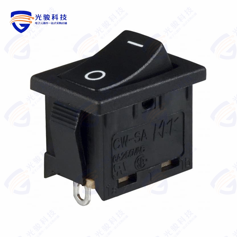 CWSA11AAN1S 《SWITCH ROCKER SPST 6A 250V》