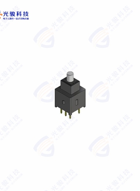 MPB04-2C54-S-CAP-R-D 《DPDT, THROUGH HOLE, 5.4 MM PUSH,》