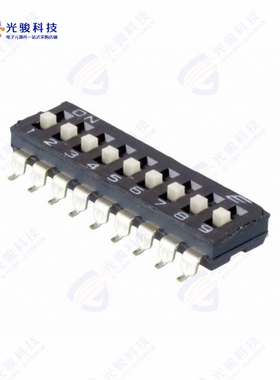 KAE09LGGT 《SWITCH SLIDE DIP SPST 25MA 24V》