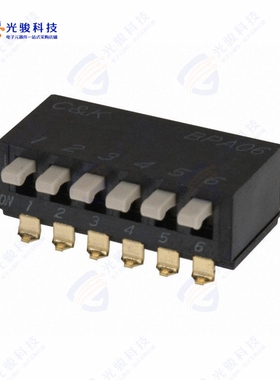 BPA06SBR 《SWITCH PIANO DIP SPST 100MA 5V》