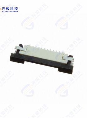 687110183722《CONN FFC BTM 10POS 0.5MM SMD R/A》