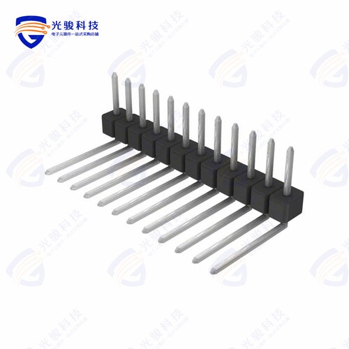 PEC12SBDN《CONN HEADER R/A 12POS 2.54MM》