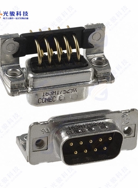 163A17529X《CONN D-SUB PLUG 9POS R/A SLDR》
