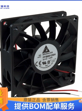 无刷直流风扇FFB0812SH【FAN AXIAL 80X25.4MM 12VDC WIRE】
