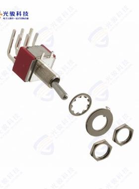 100DP1T1B1M6QEH 《SWITCH TOGGLE DPDT 5A 120V》