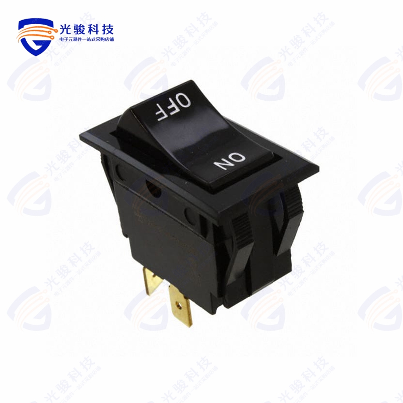 TIGK721-6S-BL-NBL/ON-OFF 《SWITCH ROCKER DPST 20A 277V》
