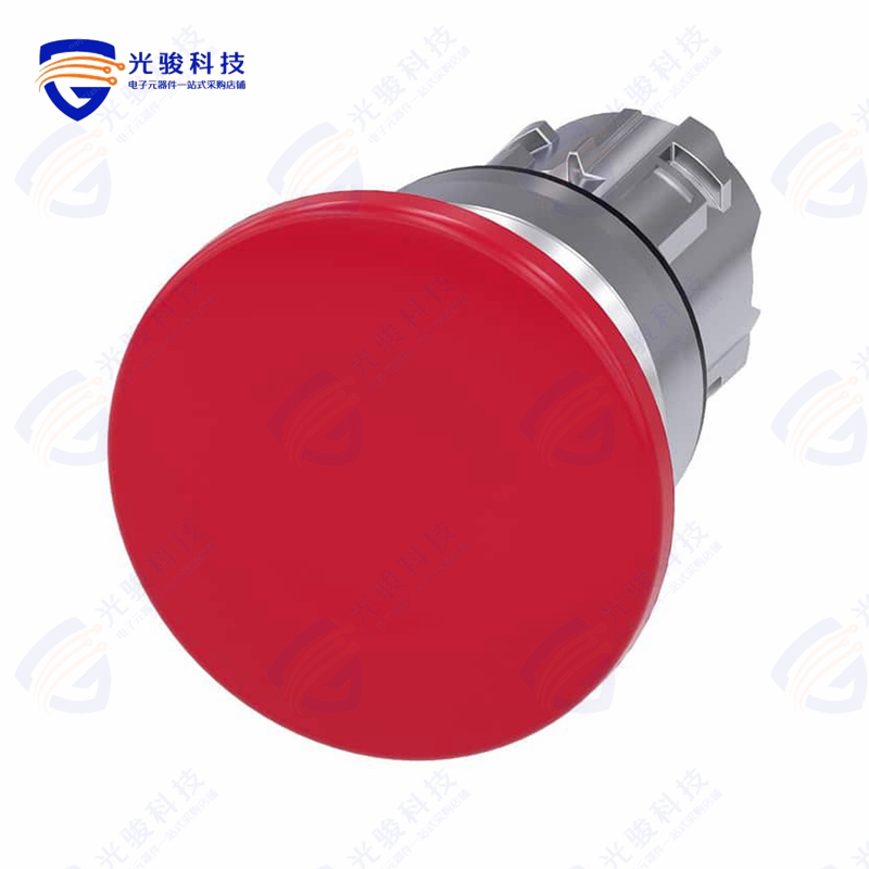 3SU10501BD200AA0《PUSHBUTTON, MOM, RED, MH CAP O40》