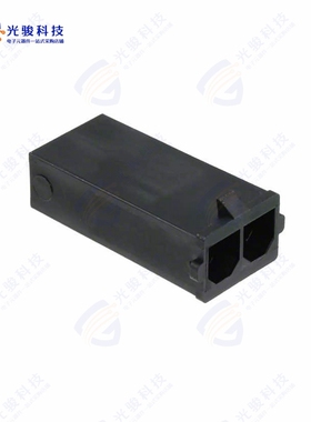 436802002《CONN HSG PLUG 2POS 7.50MM BLACK》