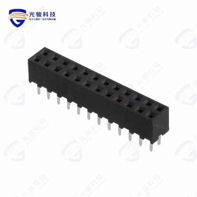 3-1734506-5《CONN RCPT 24POS 0.079 GOLD PCB》