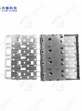2007178-1《CONN SFP+ CAGE 1X4 PRESS-FIT R/A》