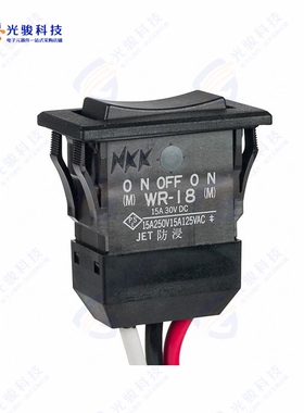 WR18AL 《SWITCH ROCKER SPDT 15A 125V》
