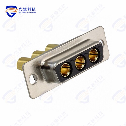 680M3W3203L401《CONN D-SUB RCPT 3POS PNL MNT》