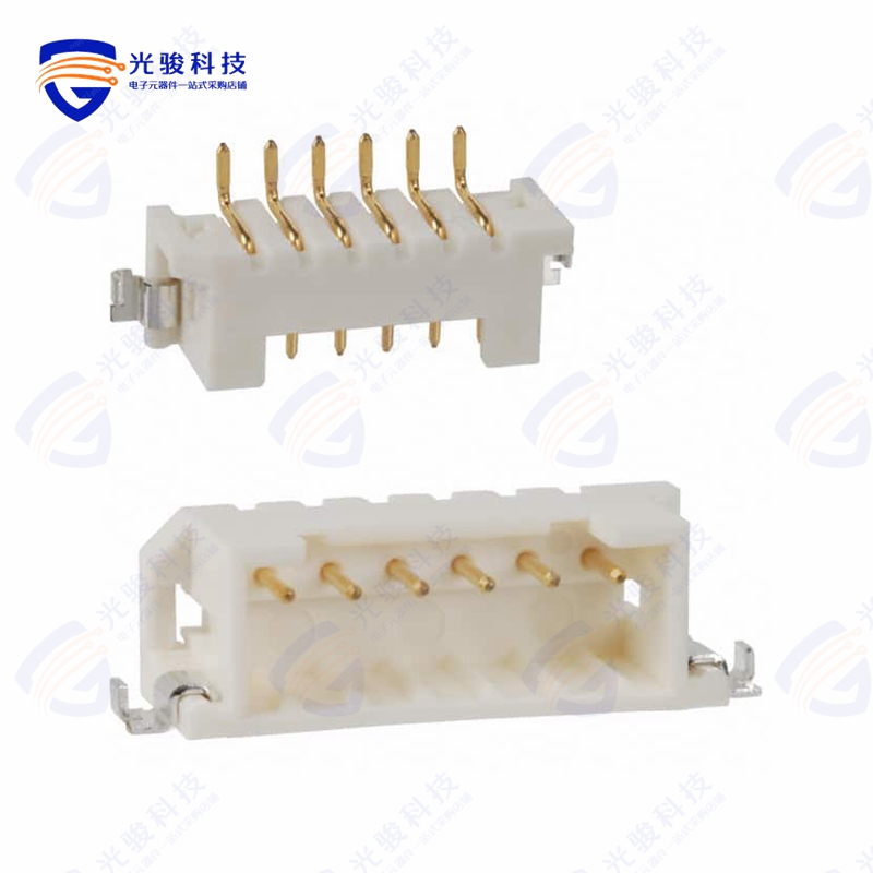 DF3EA-6P-2H(51)《CONN HEADER SMD R/A 6POS 2MM》