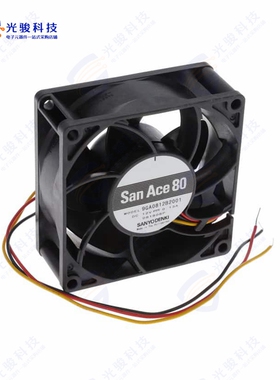 9GA0812B2001《FAN 80X80X32MM 12VDC》