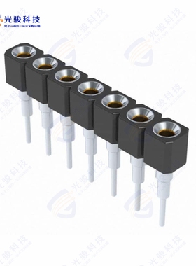 316-93-107-41-006000《CONN SOCKET 7POS 0.1 GOLD PCB》