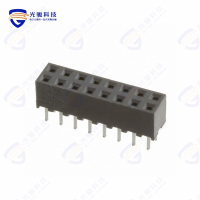 3-1734506-1《CONN RCPT 16POS 0.079 GOLD PCB》