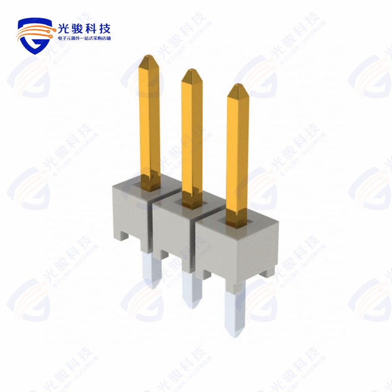 HTSW-103-07-FM-S《CONN HEADER VERT 3POS 2.54MM》