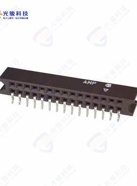 5-534204-4《CONN RCPT 30POS 0.1 GOLD PCB R/A》