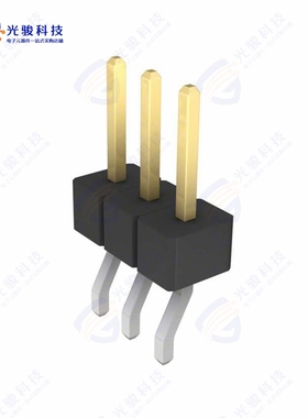 GBC03SBSN-M89《CONN HEADER SMD R/A 3POS 2.54MM》