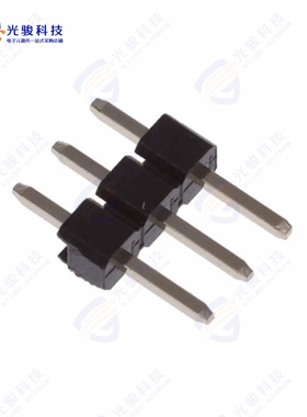 BG030-03-A-0450-0300-N-G《3W, 2.54MM PITCH PIN HDR, SIL, T》