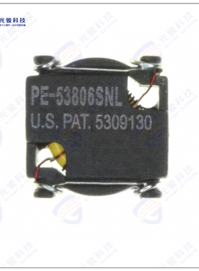 PE-53806SNL 电感器FIXED IND 39UH 340MA 800MOHM SMD
