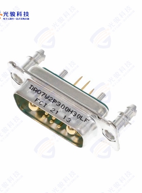 DAO7W2P300H30LF《CONN D-SUB PLUG 7POS VERT SLDR》