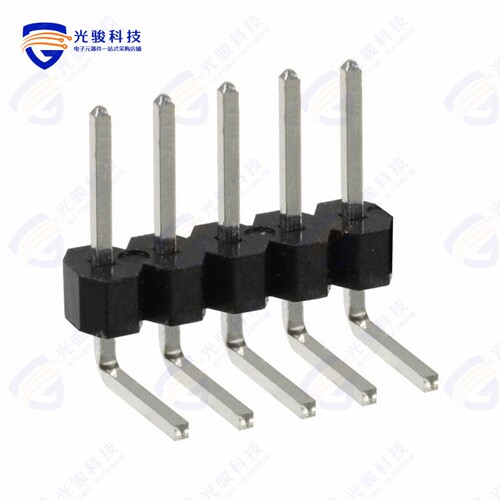 PEC05SBBN《CONN HEADER R/A 5POS 2.54MM》