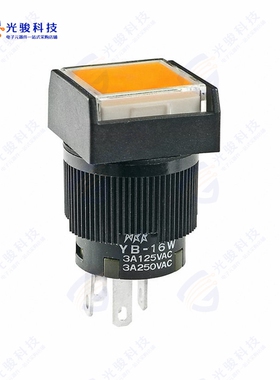 YB16WSKW01-5D-JD 《SWITCH PUSHBUTTON SPDT 3A 125V》