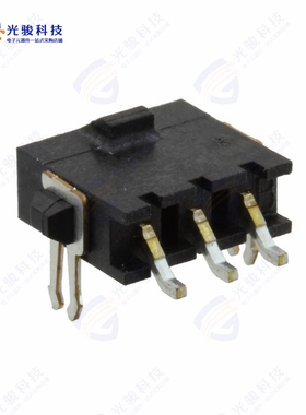 2-1445099-3《CONN HEADER SMD R/A 3POS 3MM》