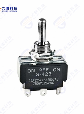 S423 《SWITCH TOGGLE DPDT 25A 125V》