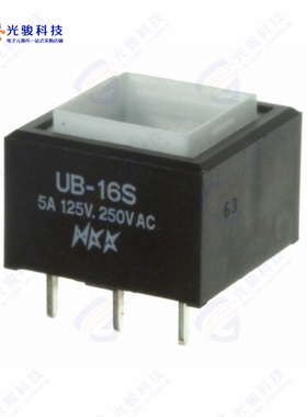 UB16SKW03N 《SWITCH PUSHBUTTON SPDT 5A 125V》