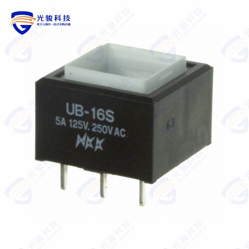 UB16SKW03N 《SWITCH PUSHBUTTON SPDT 5A 125V》