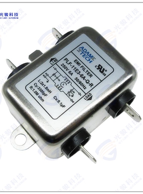 PLF-11E3-6A-Q-R 滤波器LINE FILTER 115V/250VAC 6A CHASS