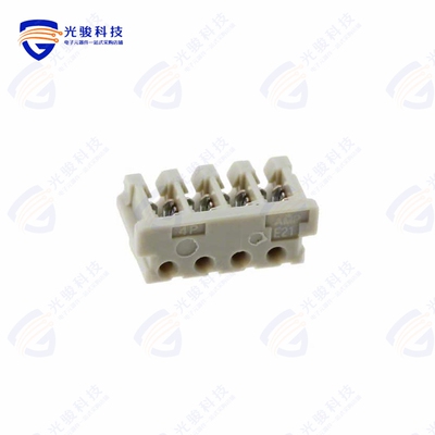 2-179694-4《CONN RCPT 4POS IDC 24AWG TIN》