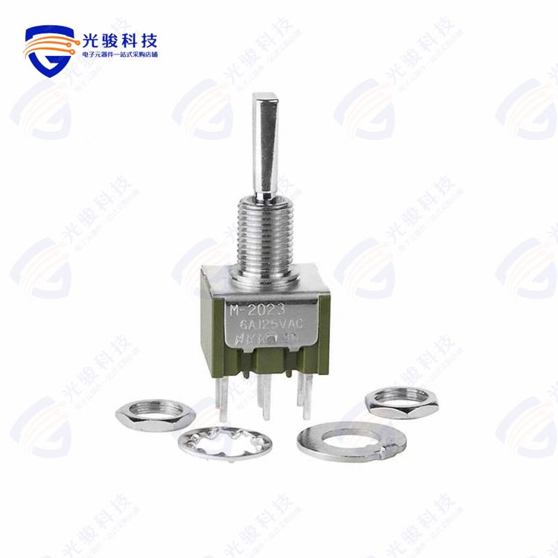 M2023ES1W03 《SWITCH TOGGLE DPDT 6A 125V》