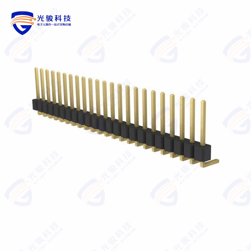 PRPC023SGAN-M71RC《CONN HEADER R/A 23POS 2.54MM》