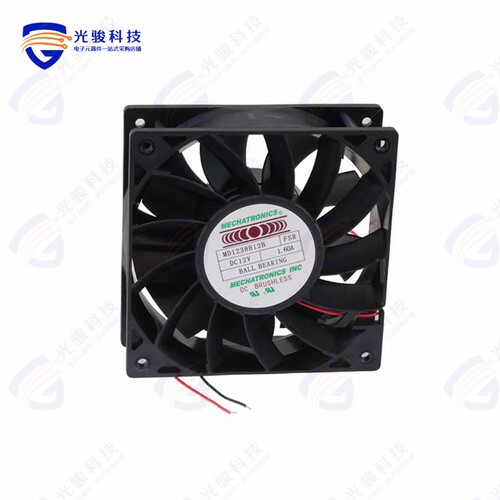 MD1238H12B-FSR-26AWG《FAN AXIAL 120X38MM 12VDC WIRE》