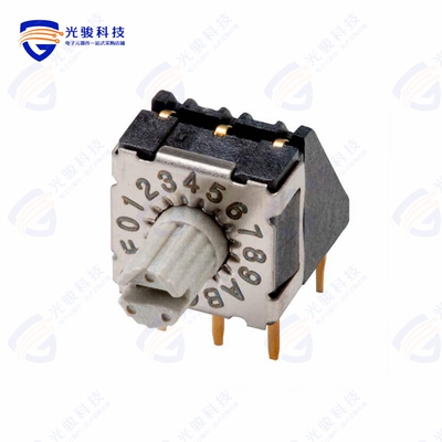 RDS-16S-74R45A-508-D 《16 POSITION, RIGHT ANGLE, THROUG》