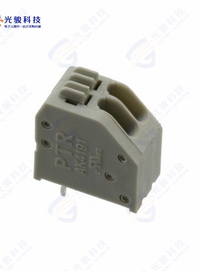 32.5352《PUSHIN PCB TERM 2P 2.5MM 2A GRY》