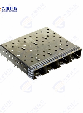 2007132-1《CONN SFP+ CAGE 1X4 PRESS-FIT R/A》