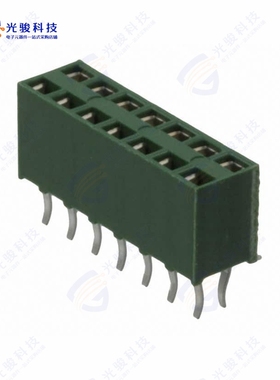 215307-7《CONN RCPT 14POS 0.1 GOLD PCB》