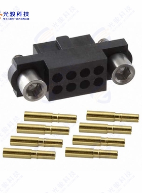 M80-4800805《CONN RCPT 8POS CRIMP 22AWG GOLD》
