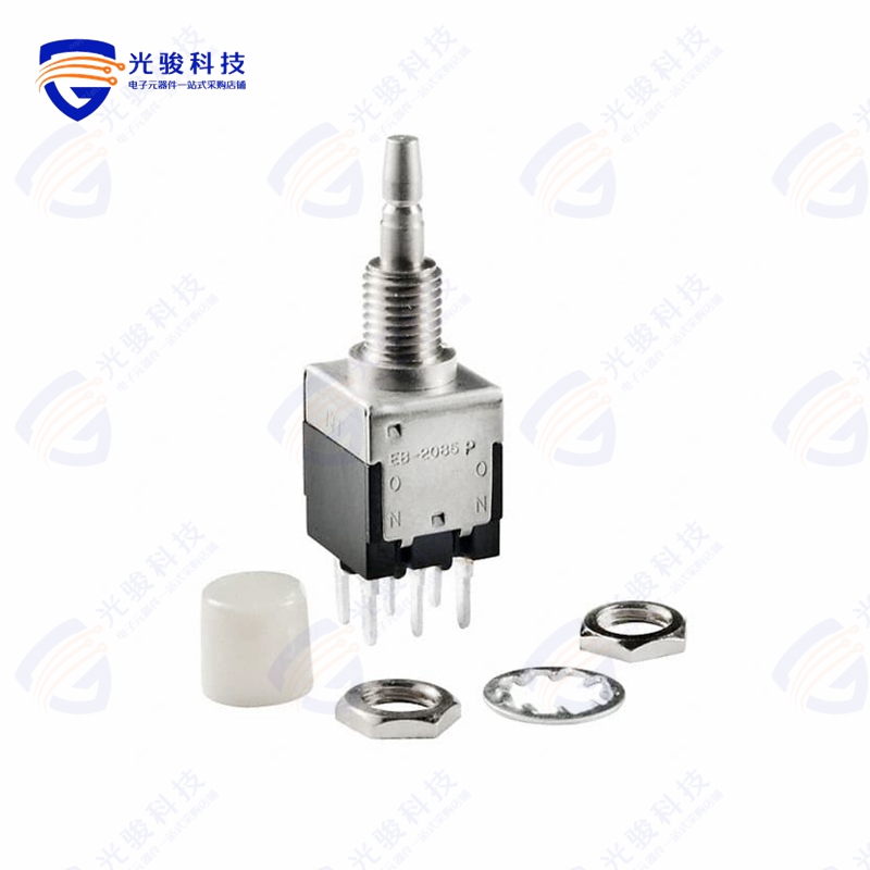 EB2085P-BB 《SWITCH PUSHBUTTON DPDT 3A 125V》