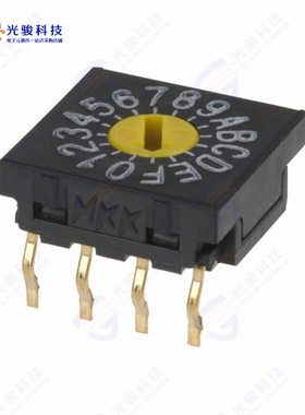 FR01FC16P-W-S 《SW ROTARY DIP HEX COMP 100MA 5V》