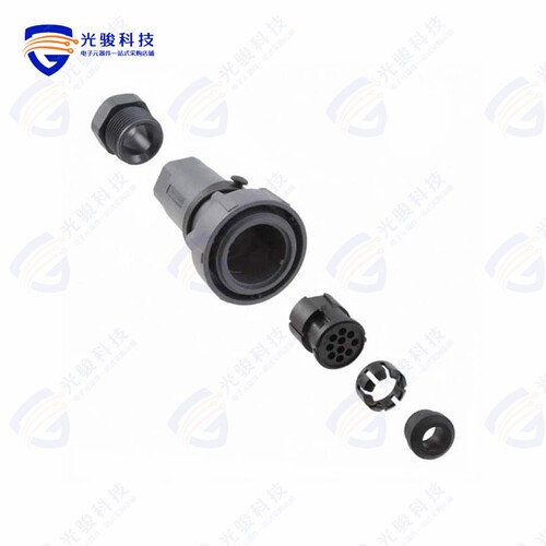 PXP7010/10P/CR/0911《CONN PLG HSG MALE 10POS INLINE》