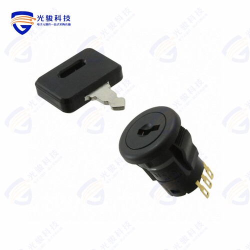 SK14DGMG01 《SWITCH KEYLOCK SP3T 0.4VA 28V》