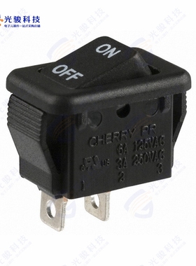 PRK22J5DBBNN 《SWITCH ROCKER SPST 6A 125V》