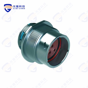 AHDM04 08PR HSNG CONN MALE RCPT PNL MNT 8POS