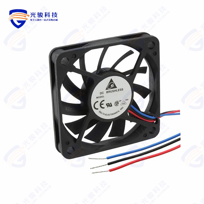 EFB0612LA-R00《FAN AXIAL 60X60X10MM 12V WIRE》