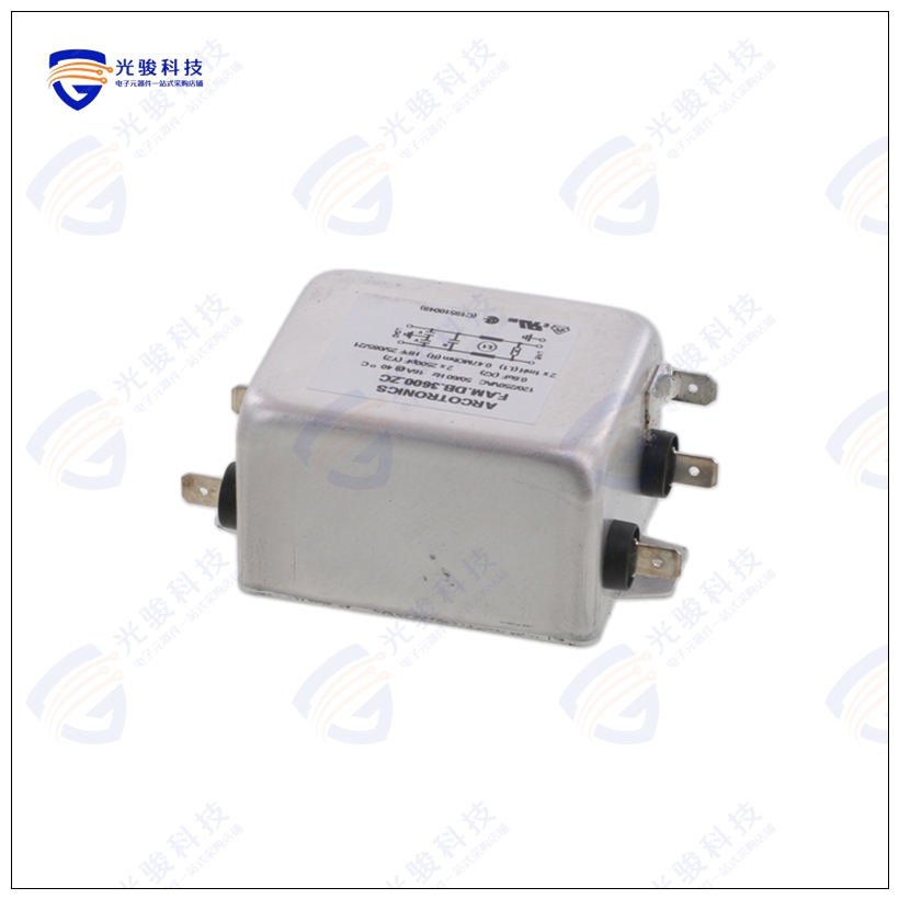 FAMDB3600ZC000 滤波器LINE FILTER 250VAC 16A CHASS MNT